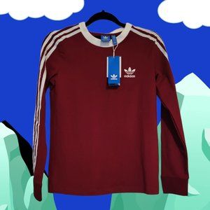 Adidas | Three Stripe Long Sleeve Shirt